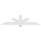 Ekena Millwork Kennewick Architectural Grade PVC Gable Bracket, 84"W x 21"H x 2"D x 6"F, 6/12 Pitch GBP084X21X0206KEN00 - alternate 4